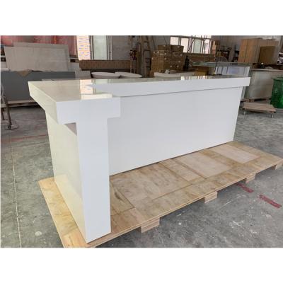 China Kitchen Furniture Modern Design Modern Bar Counter Whiteboard for sale