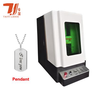 China AC220V 1064nm Faserlaser-Markierungsmaschine 7000mm/s für Schmuck zu verkaufen