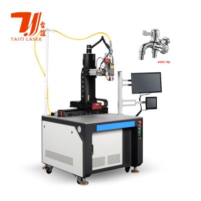 China Máquina automática de solda a laser de torneira de lava-louças de aço inoxidável à venda