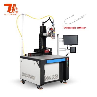 China Endoskopischer Katheter aus Edelstahl Automatische Laserschweißmaschine mit Faser 1500W 2000W zu verkaufen