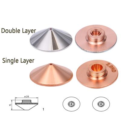 China Laser do bocal do logotipo M11 Dia.28mm do OEM que corta componentes do cortador das peças/laser à venda