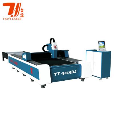 China 1500 W- 6000 W Doppeltafel CNC-Faserlaserschneider zu verkaufen