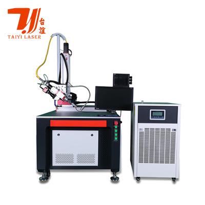 China 1000W - 6000W 4 Axis Multifunctional Continuous Optic Fiber Laser Welding Machine for sale