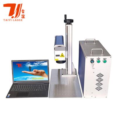 China Tischplatten-kleine Faser-Laser-Markierungs-Maschine 20W 30W 50W zu verkaufen