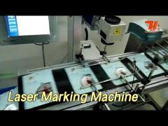 Automatic Laser Marking Machine Line 1064nm Wavelength Non Contact Processing