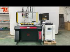 Customized 4 Axis 1500W Automatic Laser Welding Machine for Teapot Spout