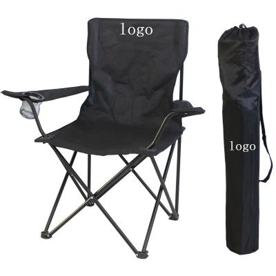 China Modern Outdoor Lightweight High-back Folding Camping Chair With Armrest for sale