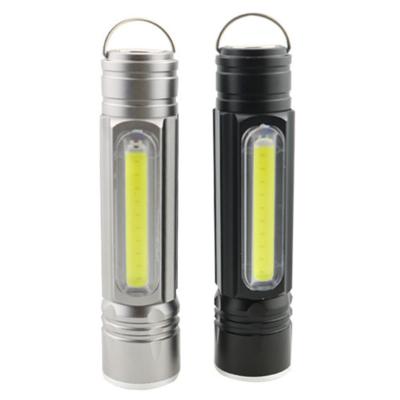 China Emergency Novelty Super Bright USB COB LED Flashlight Waterproof Multifunctional Powerful Light With Magnet And Hook for sale