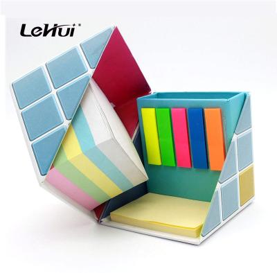 China Chinese High Quality Magic Gift Box Supplier Self Adhesive Sticky Labels and PET Index Notes Paper Set 3