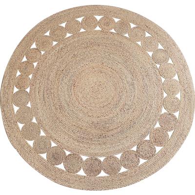 China Sustainable Natural Material Size Can Be Customized Spot 100 Cm Place Carpet Floor Mat for sale