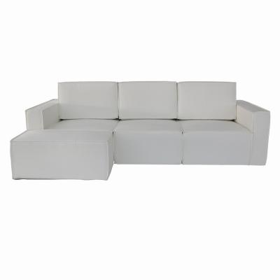 China Modern Living Room Sofa Minimalist Rice White Canvas (Size) Adjustable Luxury Multi Sofas Light for sale