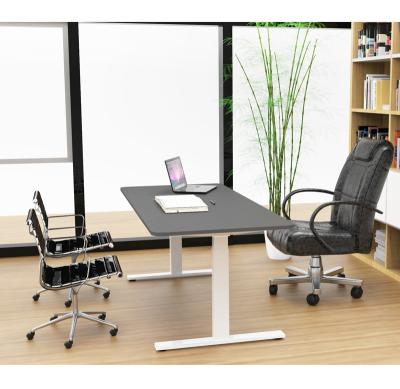 China Ergonomic Home Office Computer Position (Height) Adjustable Automatic Adjustable Computer Table Bamboo Riser for sale