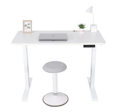 China Home Office Bestselling Ergonomic Electric Computer Height Adjustable (Height) Adjustable White Sit To Stand Desk for sale