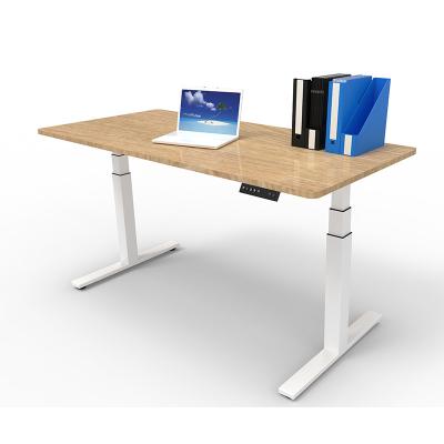 China Adjustable (Height) Made in China Wholesale Healthy Ergonomic Height Electric Control Fold Position Adjustable Desk for sale