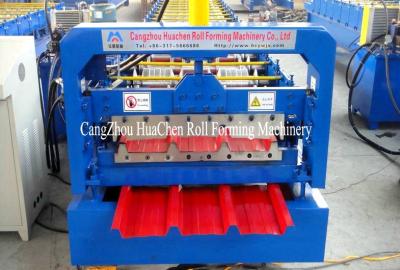 China rollo de la hoja de la techumbre del acero de 0.15-0.4m m que forma la máquina, equipo auto de la laminación de la hoja en venta