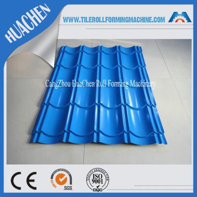 China Rollo esmaltado acero de la teja del color que forma la máquina/la máquina anterior del rollo del revestimiento de la pared del tejado en venta