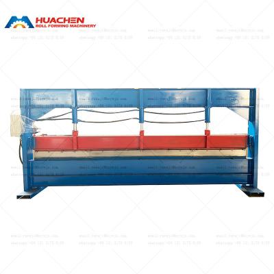 China Good Quality 6 Meters Long Manual & Hydraulic Sheet Metal Bending Machine for sale