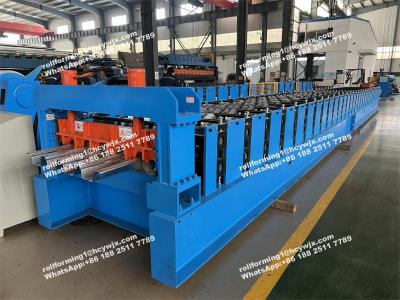 China 1.5 mm rollenvormende machine voor metalen dekken Te koop