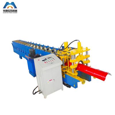 China Metal Roof Profile Ridge Cap Roll Forming Machine / Ridge Tile Machine 380V 50Hz for sale