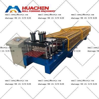 China Best Sale Automatic Shutter Door Blade Roll Forming Machine Garage Door Rolling Up Door Making Machine for sale