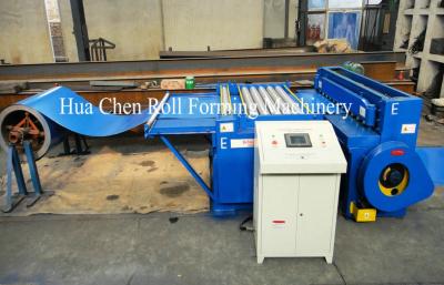 China Dakpaneel Metaalplaat Staalplaatsnijmachine 1000 mm - 1250 mm, 3 rijrollen Te koop