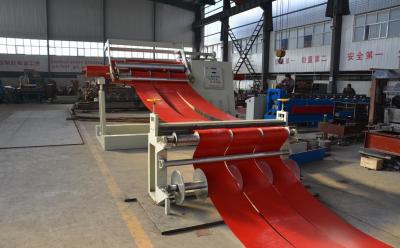 China 30m/Min Steel Coil Slitting Line met Decoiler en Recoiler Te koop