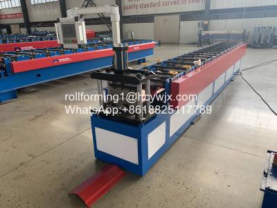 China 0.3mm GI Ridge Cap Roll Forming Machine van het Metaaldak PPGI Te koop