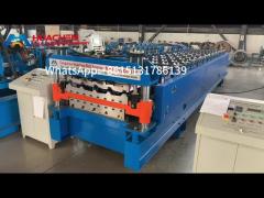 South Africa double layer trapezoidal tile pressing machine