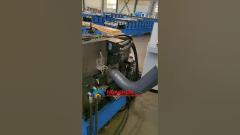 China leading manufacturer for steel downpipe roll forming machine.
