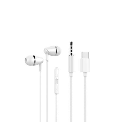 China Best Quality In-ear Stereo Bass In-Ear Wired Headset Headphones Earphone for sale