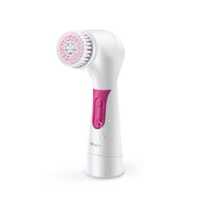 China Acne Treatment Facial Cleansing Brush Electric 4 In 1 Multifunctional Electric Rotating Brush Massager Skin Brush Cleanser For Whole Body Cleansing for sale