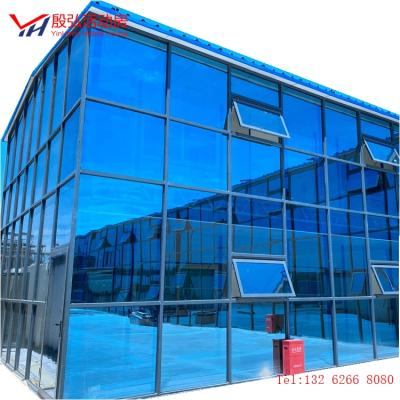 China Low Cost Modern Prefab House Modern Curtain Wall Prefab House With EPS Cement Prefab House for sale