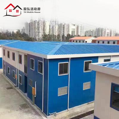 China Fireproof useful T type modular house with light steel hurricane proof quick assembly sandwich panels house for sale for sale