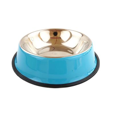 China Sustainable Professional Factory Steel Water Food Bowl Pet Bowls Feeder Stainless Feeding Bowl for sale