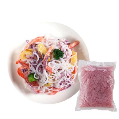 China Low-CARB Vegetarian Noodles Fast Food Potato Konjac Purple Noodles Halal Konjac Potato Noodles for sale