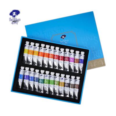 China Vivid Color With High Saturation Caroline Series Acrylic Gouache Art Supplies From Paul Rubens Watercolor Paints Tubes 5ml 24 For Artists And Beginners for sale