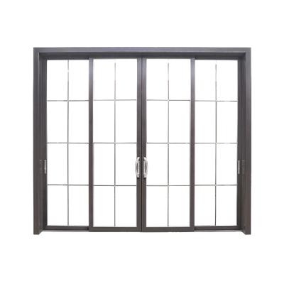 China Home Hotel Luxury Durable High Quality Titanium Magnesium Alloy Fengeiyi Sliding Glass Door for sale