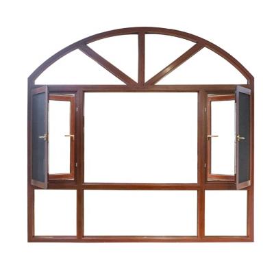 China Best Quality Durable Hot Selling Fengleiyi Glass Aluminum Casement Windows For Villas for sale