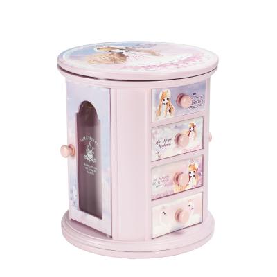 China Wholesale Newest Fsahion Amazon Music Box Dance Music Box Girl Jewelry Birthday Gift Girls Storage Box Border Children for sale