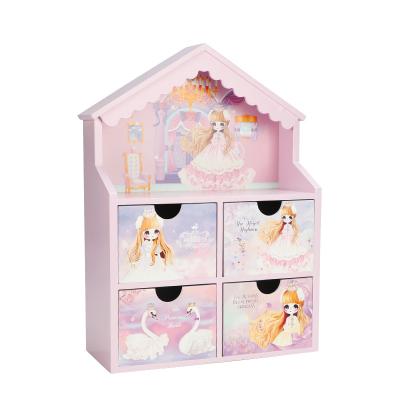 China Custom Fsahion Newest Music Box Music Box Ballet Dance Girl Princess Jewelry Storage Box Children's Birthday Gift Wholesale for sale