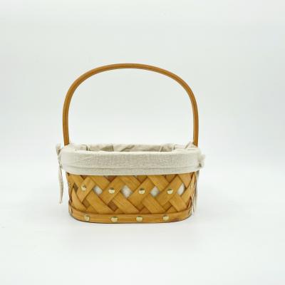 China Willow Wicker Flower /fruit basket wicker baskets cheap natural color viable shopper for sale