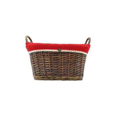 China New Design Handmade Nature Rattan Diy Storage Basket Technology Pcs Art Style Time Packing Suit Handmade Color Viable for sale