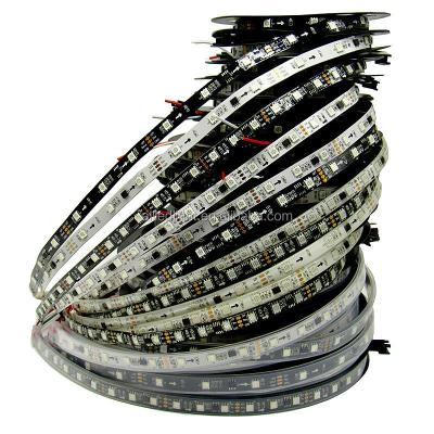 China Hotel DC12V WS2811 led strip 5m 30/48/60 leds/m, white/black PCB, 2811 led digital accessible strip light for sale