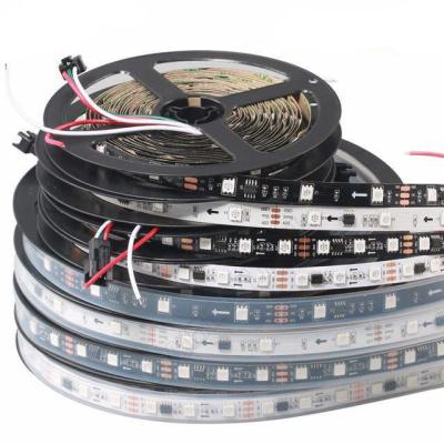 China LANDSCAPE 1M with 60led WS2811 LED Strip DC12V Black/Full Color PCB RGB Pixel Smart Control Smart Control Led Strip for sale