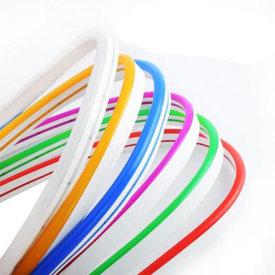 China Hotel DC12V SMD2835 flexible strip LED neon lights silicone waterproof tube 1m-5m led light for sign for sale