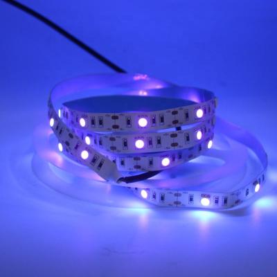 China 395-405nm LANDSCAPE 5V Ultraviolet UV Light 5050 2835 SMD 60led/m 120led/m UV Led Strip Lamp For DJ Fluorescence Party for sale