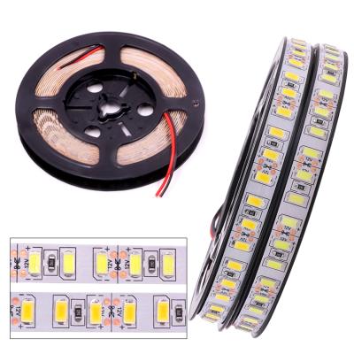 China Garden Led Strip Light 5630 5730 Red Blue Green Warm White Cool White Flexible Diode Strip 300led 3000k 6500k 12v 5m Waterproof Stripe for sale