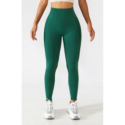 China Breathable Clothes For Woman Wholesale Seamless High Waisted Tight Running Butt Lifting Sexy Women's Yoga Leggings for sale