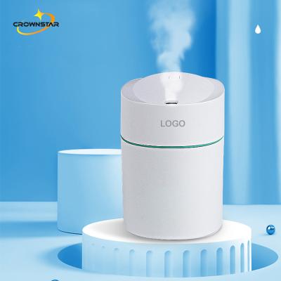 China 220Ml Mini Car Air Humidifier Baby Mist USB Home Room Ultrasonic Cool Humidifier Mini Led Light Office Desk for sale