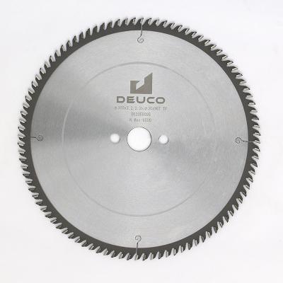 China CTT saw blade for laminate panel and chipboard factory sale cheap price 65Mn 300*72T CTT circular saw blade for laminate chipboard MDF wood cutting sign for sale